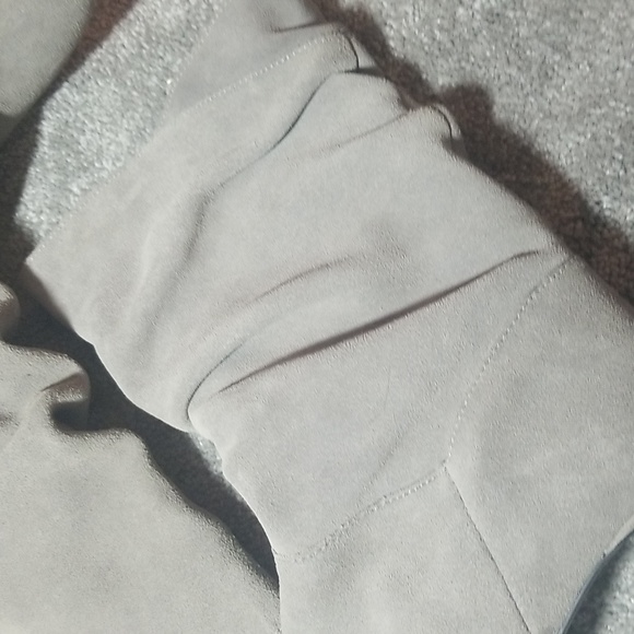 Audrey Brooke gray slouchy gray suede boot size 9.5 - Picture 3 of 9